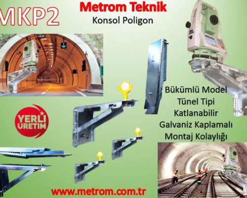 Konsol Poligon / Wall Bracket / Tunnel Bracket